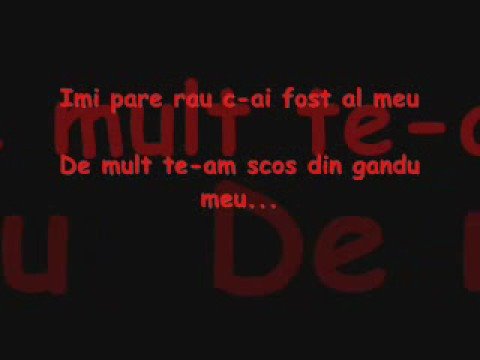 Dragos & Andra - Imi pare rau