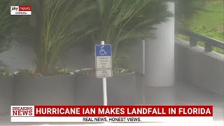 Hurricane Ian makes landfall in Florida as category four storm