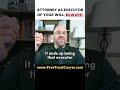 Attorney As Executor of Your Will, Beware! #willsandtrusts  #trust #revocabletrust #estateplanning