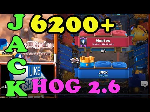 JACK 6200+ LIVE LADDER PUSH |  HOG CYCLE 2.6  OP!!!