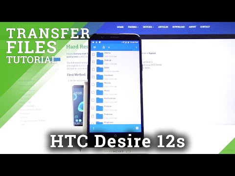 How to Transfer Files in HTC Desire 12s – Move Files