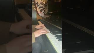 ピアノを弾くラーメン屋さん テトリス　重音テト　ピアノ練習