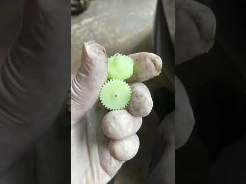 Nissan Leaf ZE1 charge port lock repair with reinforced gears - no more failures