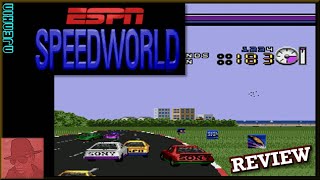 ESPN Speedworld - SEGA Genesis / Mega Drive - with Commentary !!