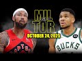 Milwaukee Bucks Vs Toronto Raptors Full Game Highlights October 24 2025 NBA Season