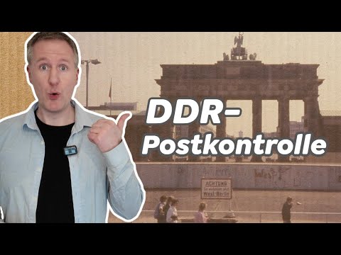 So kontrollierte die Stasi heimlich Briefe und Pakete