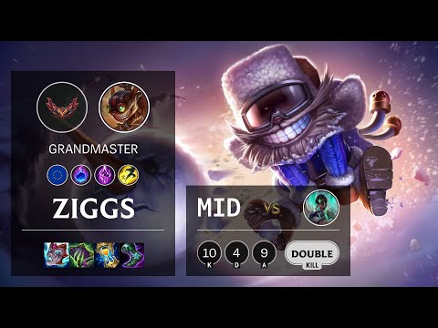 Ziggs Mid vs Karma - EUW Grandmaster Patch 12.4