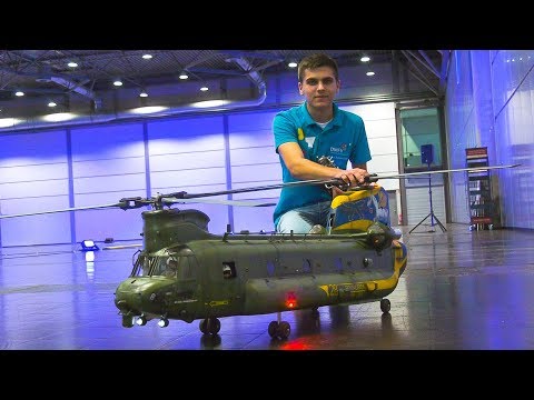 rc chinook helicopter turbine