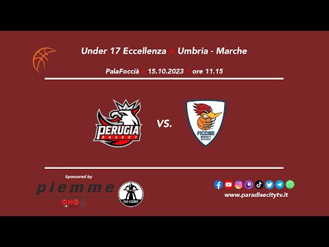 HIGHLIGHTS UNDER 17 ECCELLENZA UMBRIA-MARCHE 2023-24 - PERUGIA BASKET vs. BK IL PICCHIO CIV. MARCHE