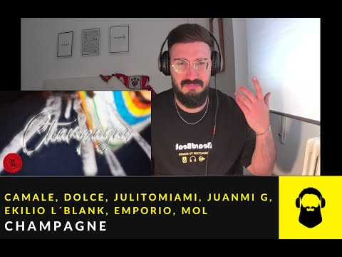 REACCIÓN a CAMALE, DOLCE, JULITOMIAMI, JUANMI G, EKILIO L´BLANK, EMPORIO, MOL - CHAMPAGNE