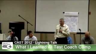 What I Learned at Test Coach Camp