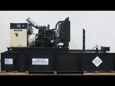 New Kohler 300REOZJ 300 kW diesel generator, John Deere EPA Tier 3 engine, 2 Hrs - CSDG # 4072