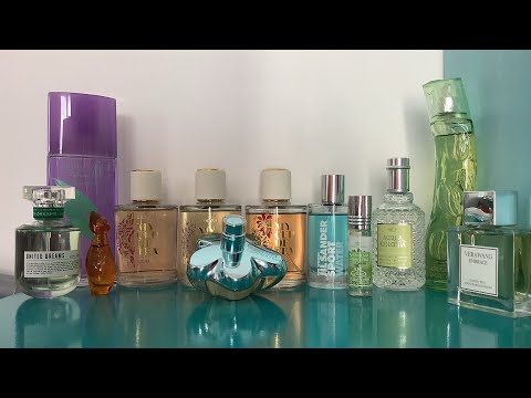 Perfumes with a tea note PART 2! Inc 4711 Green Tea Bergamot Benetton Live Free Cafe Green & Brocard