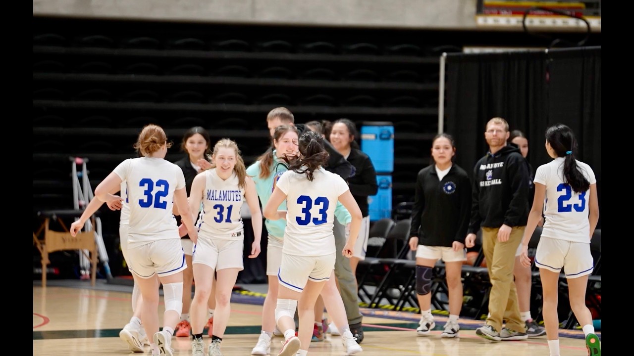 1A Girls Semifinal | Newhalen Holds Off Shishmaref Late to Advance