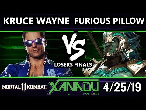 F@X 299 Mortal Kombat 11 - Kruce Wayne (Johnny Cage) Vs. Furious Pillow (Kotal Kahn) - MK 11 LF