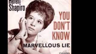 Helen Shapiro - You Don't Know