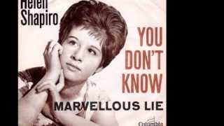 Helen Shapiro - You Don't Know