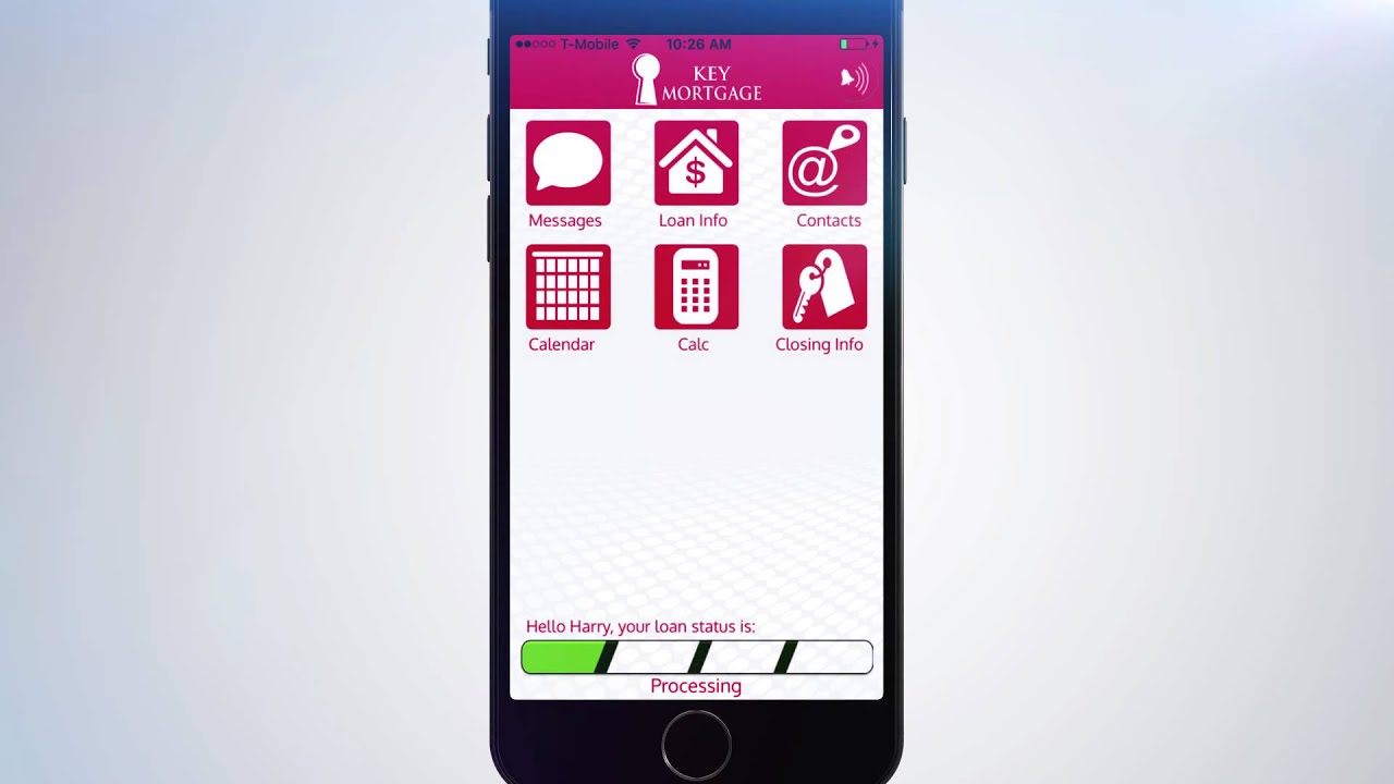 Key Mortgage Services Loan Tracker App - Consumer Version