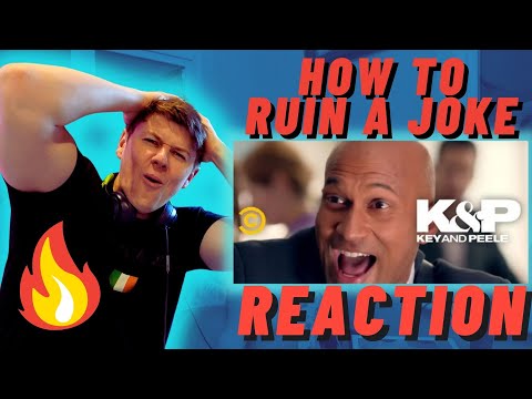 Key and Peele - How To Ruin A Joke ((IRISH REACTION!!))
