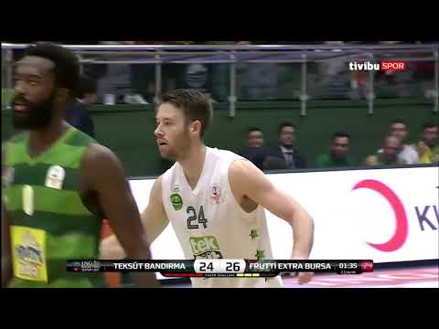 BSL 6. Hafta Karşılaşması TEKSÜT Bandırma BK-Frutti Extra Bursaspor