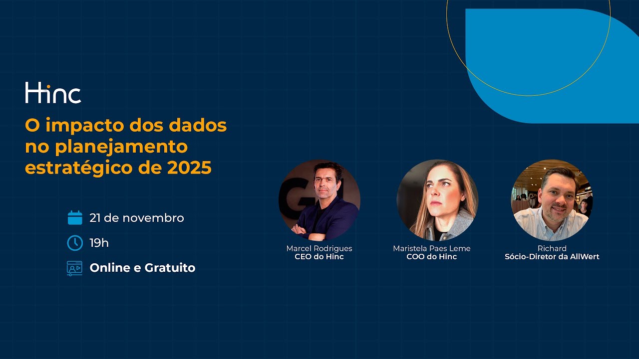Masterclass - O Impacto dos Dados no Planejamento Estratégico de 2025
