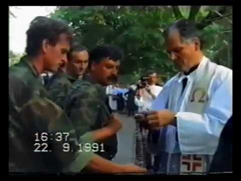 PODJELA KRUNICA PRVIM DRAGOVOLJCIMA U KRIŽEVCIMA