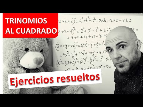 TRINOMIO AL CUADRADO. Ejercicios resueltos