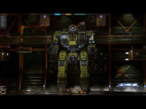 MechWarrior Online for recruits - Cyclops CP-11-A AC20 MRM50 gameplay