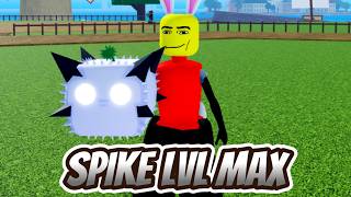 ZEREI O BLOX FRUITS SÓ COM A SPIKE!🍈