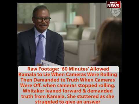 '60 Minutes' Demanded Truth from Kamala When Cameras Off; Senate Dems wasting time cabinet confirm
