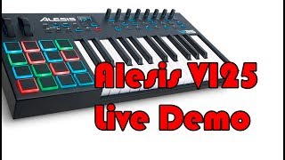 Video thumbnail for Alesis VI25 Live Demo by Dak The Snacc