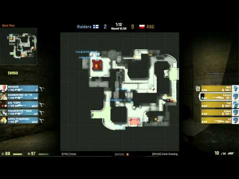 Raiders Vs. ESC - Dreamhack Summer 2013 - CS:GO