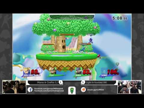 GUMS 16 Doubles (Grand Finals) - Light + InC Koolaid vs Marss + Craftis