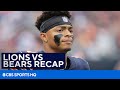 Bears Justin Fields Gets His First Win Vs Lions Recap and Analysis | CBS Sports HQ