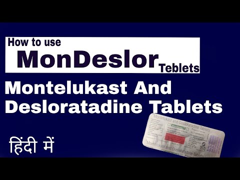 Montelukast Sodium Desloratadine Tablet