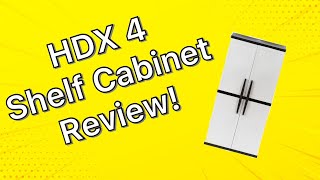 HDX 4 Shelf Plastic Multi-Purpose Cabinet REVIEW