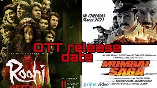 Mumbai saga and roohi movie OTT release date|John Abraham|Emraan hashmi|rajkummar Rao|