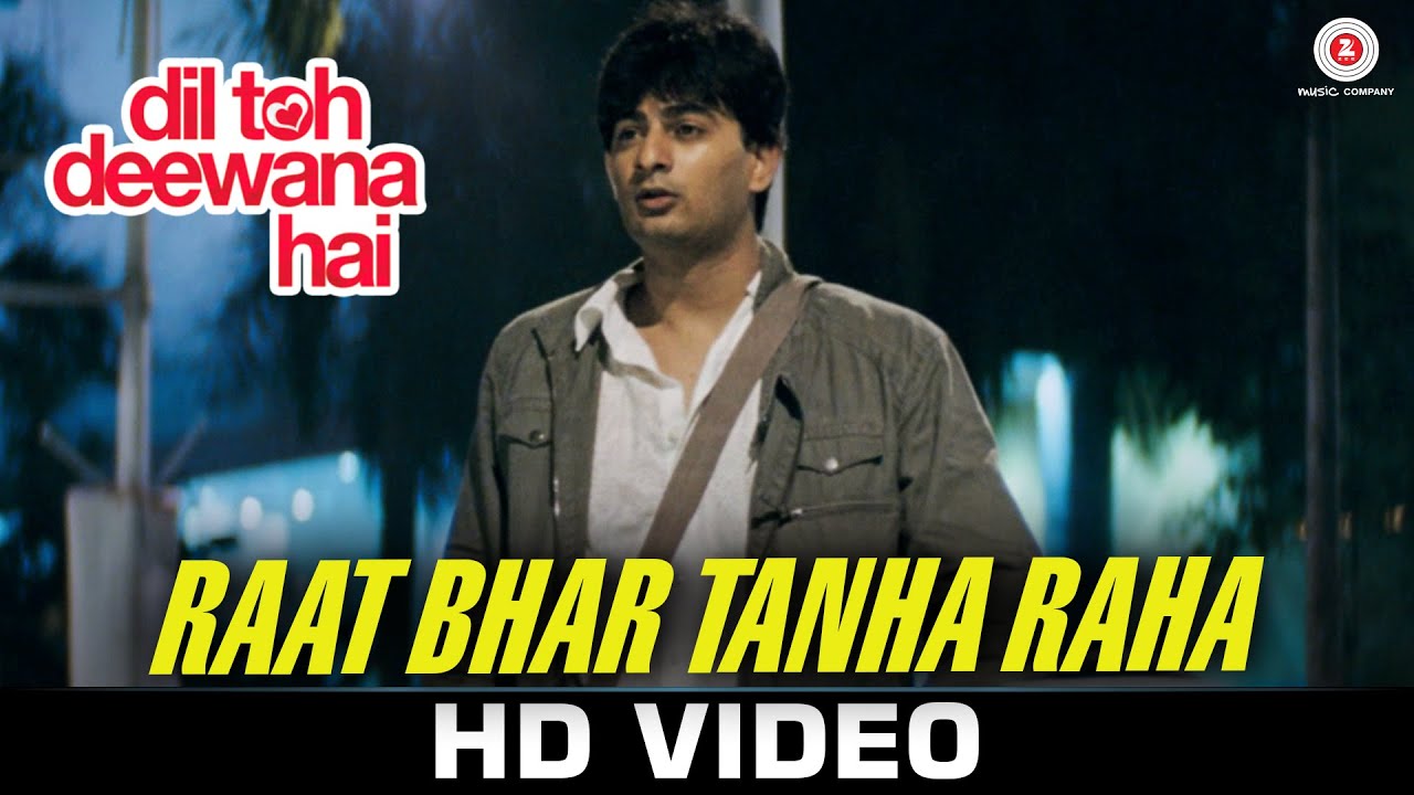 Raat Bhar Tanha Raha Lyrics | Dil Toh Deewana Hai | Pankaj Udhas | Anand Raj Anand