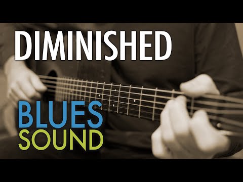 Add that diminished sound to your blues - Diminished Arpeggio blues guitar lesson - EP396