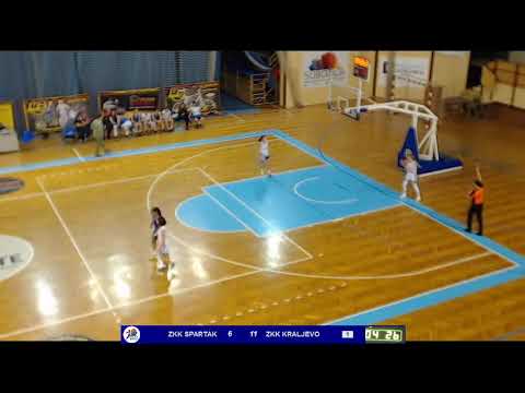 1ZLS 17. kolo / ŽKK Spartak - ŽKK Kraljevo