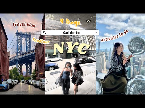 Nova York có gì vui🗽😻 Vlog do guia de viagens de Nova York | Viagem de 4 dias, o que fazer, tour gastronômico | du lịch Mỹ