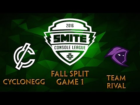 SMITE Console League EU Fall Split Week 6 - CycloneGG vs. Team Rival (Game 1)