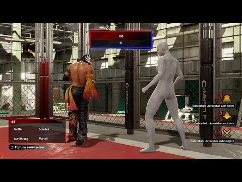 Virtua Fighter 5 R.E.V.O. World Stage Trial und Alle Moves El Blaze PS5 Gameplay auf Deutsch