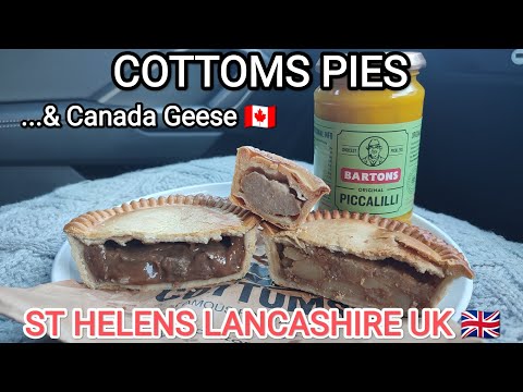 COTTOMS BRITISH Pies von St. Helens, Lancashire, England, Großbritannien, britische Küche