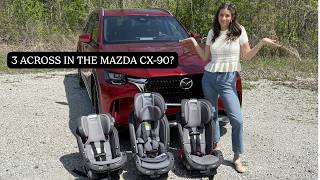 EVERYTHING you need to know about the carseat set up in the Mazda CX90