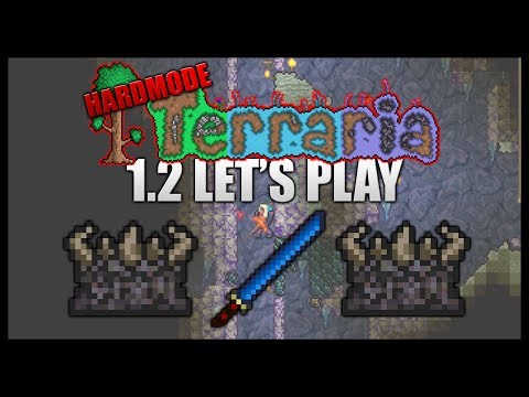 Cobalt Swords! Destroying Demon Altars! || Let's Play Terraria 1.2 HARDMODE [Episode 22]