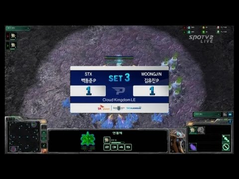 SPL [01.21] STX vs Woongjin 3set / WCS Cloud Kingdom LE - Starcraft 2,esportstv
