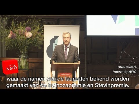 Bekendmaking Spinozalaureaten en Stevinlaureaten 2018