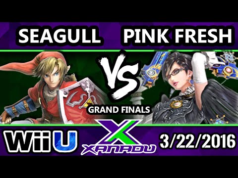 S@X 142 - Pink Fresh (Bayonetta) Vs. Seagull (Mewtwo, Link) SSB4 GF - Smash Wii U - Smash 4