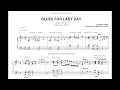 Blues For Lady Day - Hank Jones - Transcription
